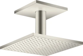 Hansgrohe Axor ShowerSolutions Kopfbrause 250/250 2jet mit Deckenanschluss edelstahloptik