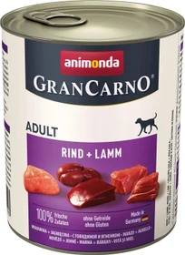 animonda GranCarno Dose Fleisch pur Adult Rind und Lamm, 800g