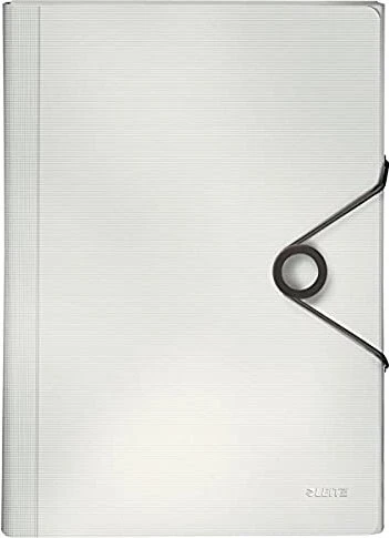 Leitz Solid Projektmappe, 6 Fächer, A4, weiß