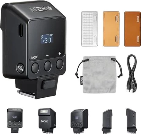 Godox iT22 N Mini Blitz für Nikon schwarz
