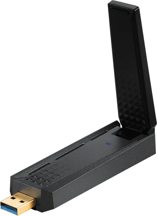MSI AXE5400, 2.4GHz/5GHz/6GHz WLAN, USB-A 3.0 [Stecker]