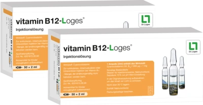 Vitamin B12-Loges Injektionslösung, 200ml (100x 2ml)