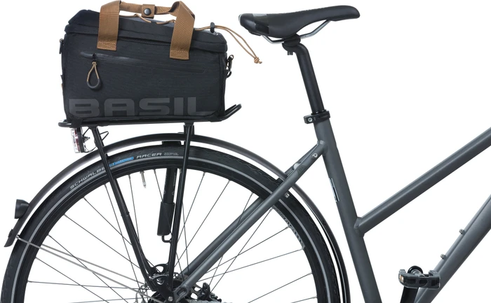 Basil Miles Gepäcktasche schwarz/grau