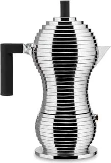 Alessi Pulcina Induktion 6 Tassen Espressokanne schwarz