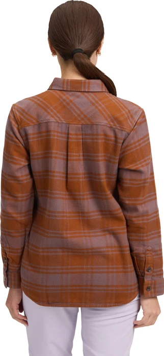 Black Diamond Project Flannel Hemd langarm dark mauve/clay (Damen)