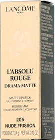 Lancôme L'Absolu Rouge Drama Matte Lippenstift 205 nude frisson, 3.6g