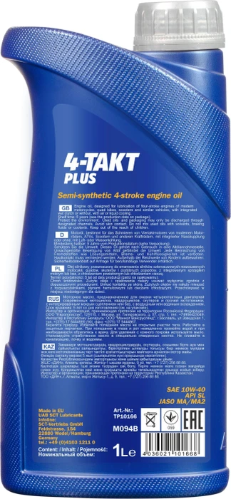 Mannol 4-Takt Plus 10W-40 1l
