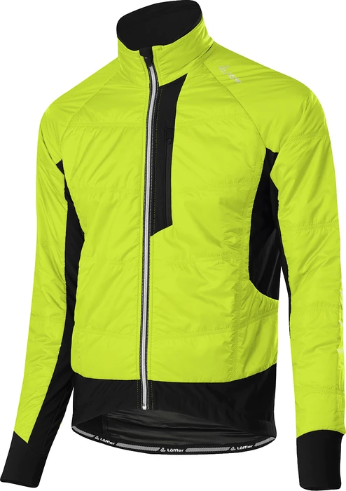 Löffler Pace Primaloft 60 Fahrradjacke lime (Herren)