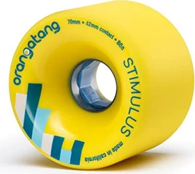Orangatang Stimulus Longboardrollen 70mm gelb