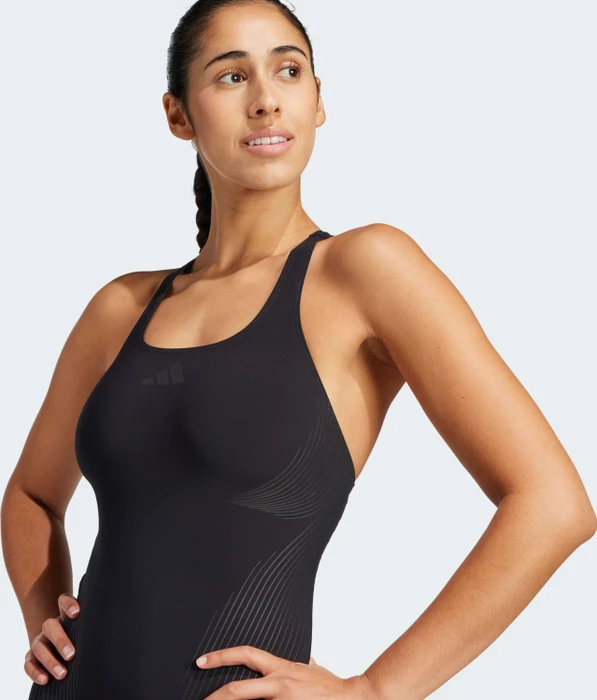 adidas Lanelux Y-Back Badeanzug schwarz (Damen)