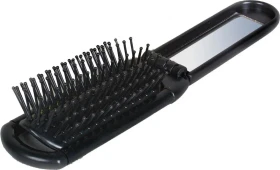 BasicNature Klappbürste schwarz