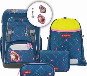 Step by Step Giant Horse Lima Schulrucksack-Set, 5-tlg.