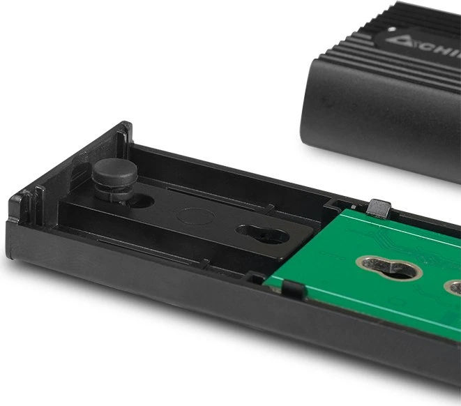 Chieftec externes Gehäuse M.2 NVMe SSD, USB-C 3.1