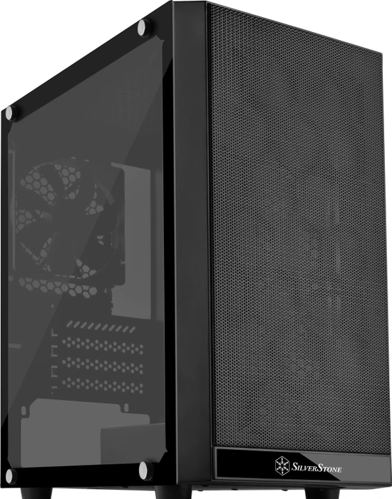 SilverStone Precision PS15, schwarz, Glasfenster