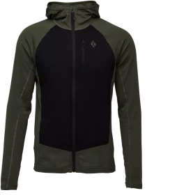Black Diamond CoEfficient LT Hybrid Hoody Funktionsjacke tundra/black (Herren)