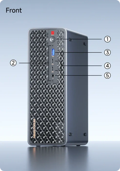 Minisforum MS-S1 MAX, Ryzen AI Max+ 395, 128GB RAM, 2TB SSD