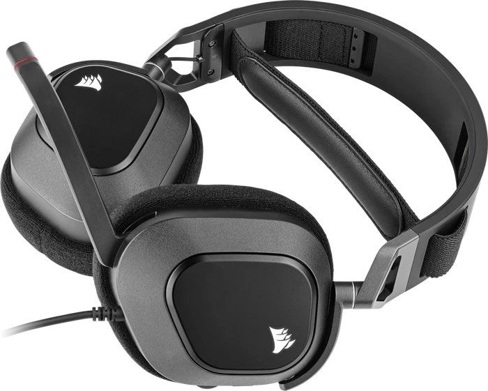 Corsair HS80 RGB USB carbon