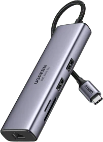 Ugreen 7-in-1 USB-C Hub, USB-C 3.0 [Stecker] (90568)