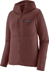 Patagonia R1 Thermal Full Zip Hoody Jacke dark ruby (Damen)