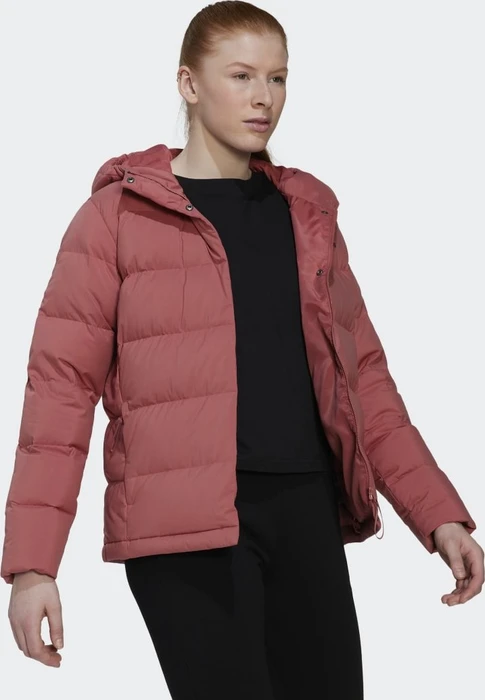 adidas Helionic Hooded Jacke wonder red (Damen)