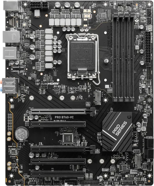 MSI PRO B760-VC (Intel 1700)