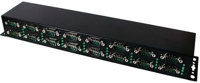 Exsys EX-1316HMV USB 2.0 auf 16x seriell, verschraubbar