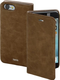 Hama Booklet Guard Case für Apple iPhone 7 braun (00177816)