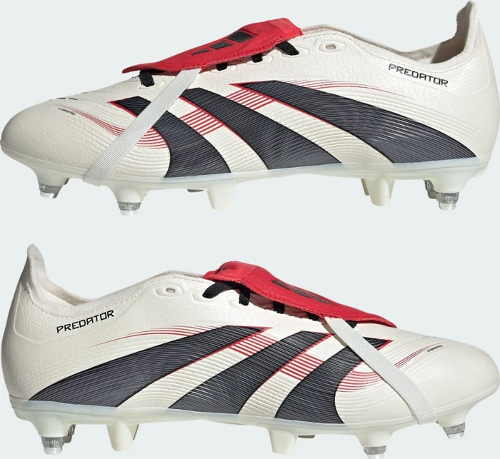 adidas Predator League Fold-Over Tongue SG off white/core black/pure ruby