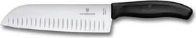 Victorinox SwissClassic Santokumesser mit Kullenschliff, 17cm