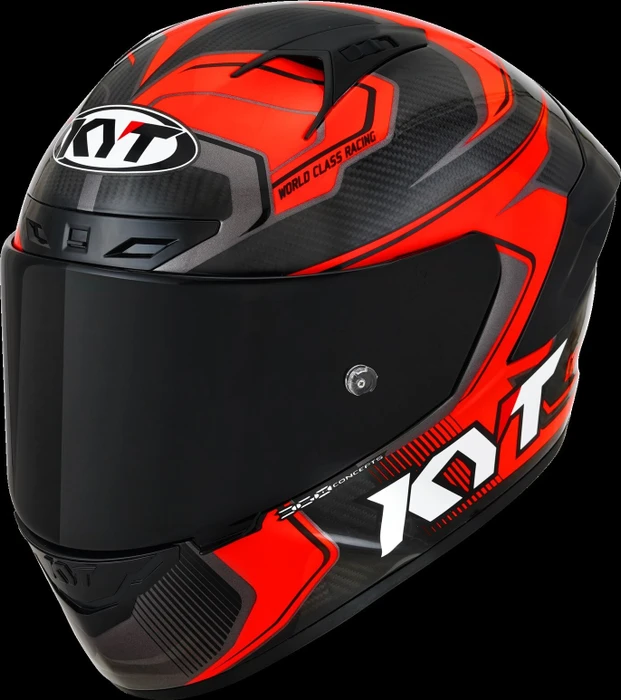 KYT NZ-Race Competition Carbon rot/schwarz