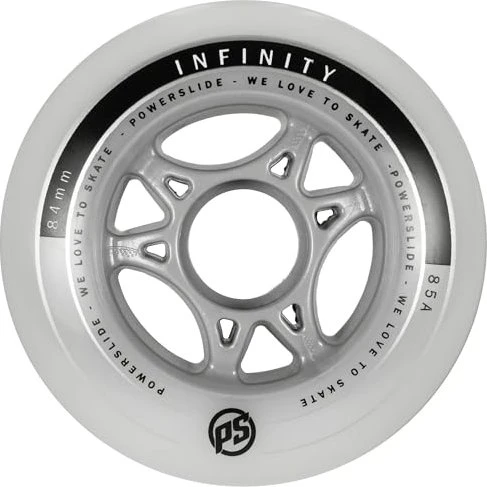 Powerslide Infinity II Inline-Skate Rollen 84mm weiß