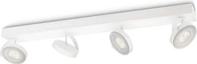 Philips myLiving Spot Clockwork 4-flammig weiß