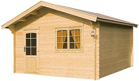 Kiehn-Holz KH 44-026 390x390cm Gerätehaus natur