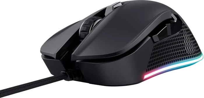 Trust Gaming GXT 922 YBAR ECO RGB Gaming Mouse schwarz, ECO zertifiziert, USB