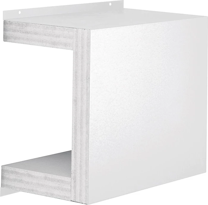 Hager Schiebemuffe Brandschutzkanal FWK 90 Funktionserhalt E90/E30 100x160mm weiß