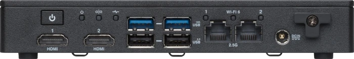 ASUS NUC 13 Rugged - Short - Bravo Canyon - NUC13BRK / BNUC13BRKP200B02I, EU-Netzkabel