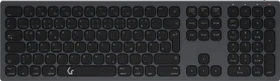 KeySonic KSK-8023BTRF, grau/schwarz, USB/Bluetooth, DE