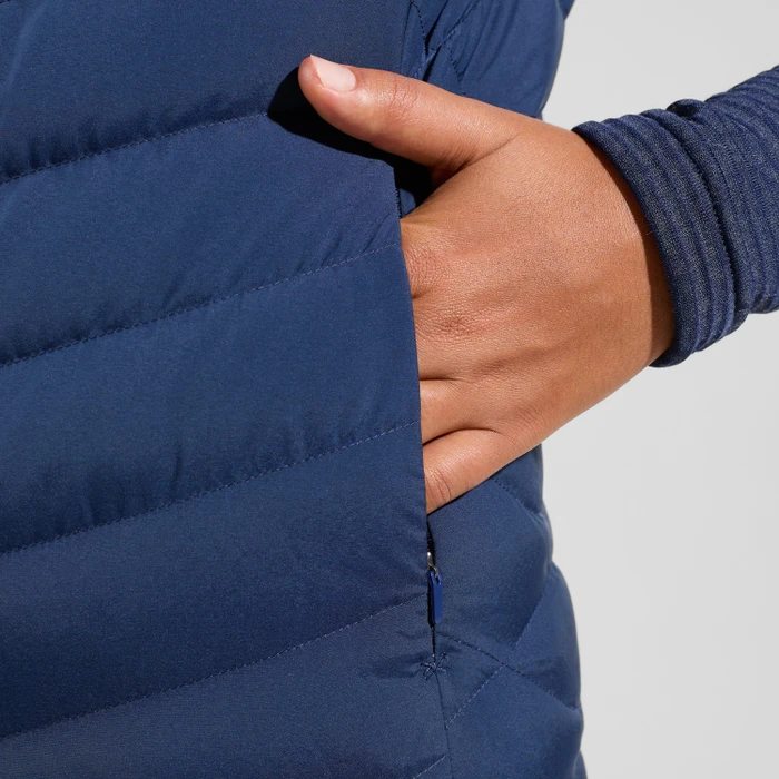 Odlo Air Cocoon Funktionsweste diving navy melange (Damen)
