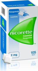 Johnson & Johnson Nicorette Icemint 2mg Kaugummis, 105 Stück