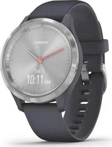 Garmin vivomove 3S Aktivitäts-Tracker granite blue/silver