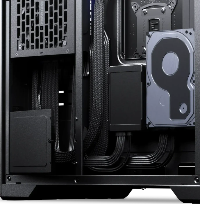 Phanteks XT V5 Black, schwarz, Glasfenster