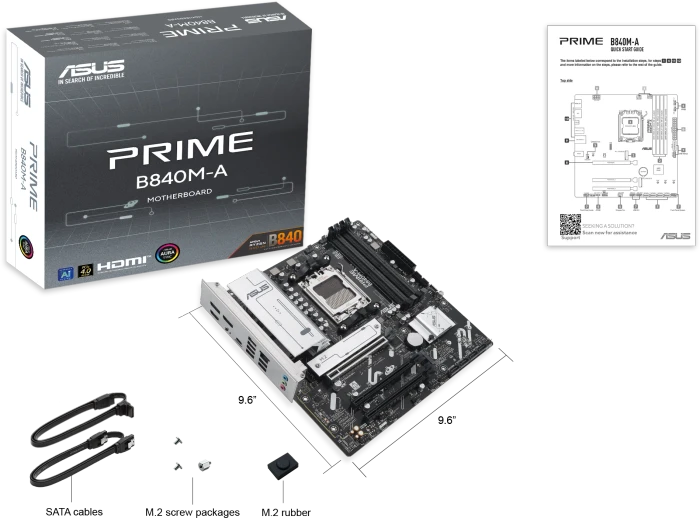 ASUS Prime B840M-A-CSM (AMD AM5)
