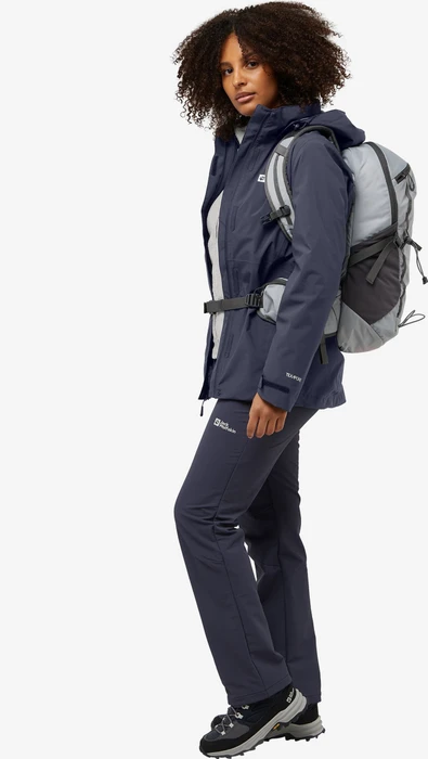 Jack Wolfskin Rotwand 3in1 Funktionsjacke graphite (Damen)