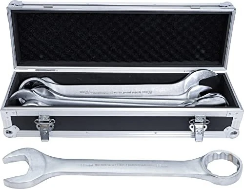BGS technic DIY XXL Schraubenschlüsselsatz inkl. Tasche, 7-tlg.