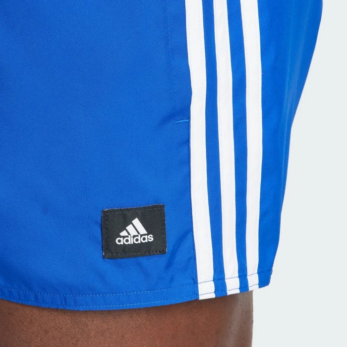adidas 3-Streifen CLX Badeshorts royal blue/white (Herren)