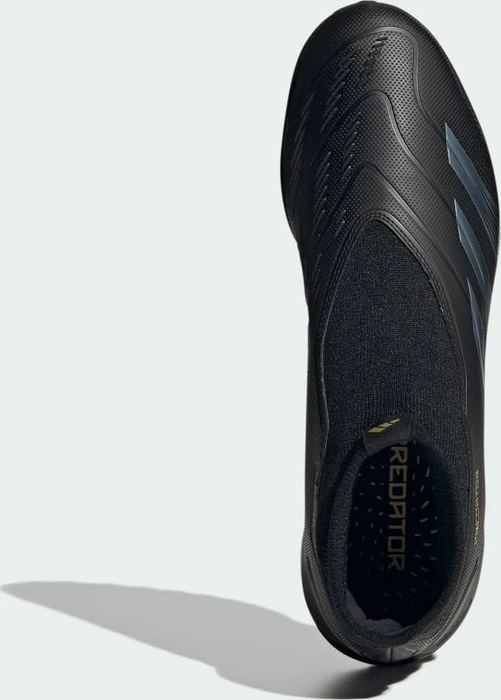 adidas Predator League Laceless Turf Boots core black/carbon/gold metallic