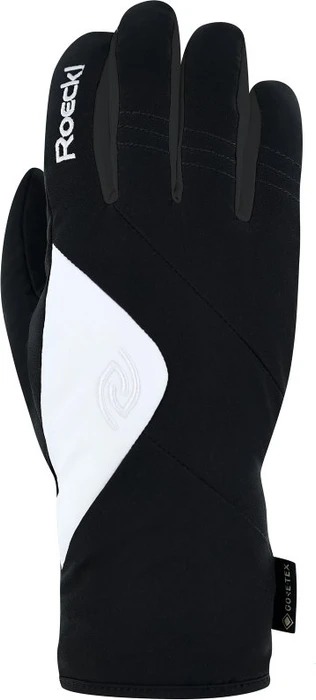 Roeckl Straja GTX Skihandschuhe schwarz/weiß