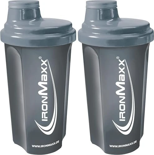IronMaxx Shaker Trinkflasche 700ml anthrazit matt