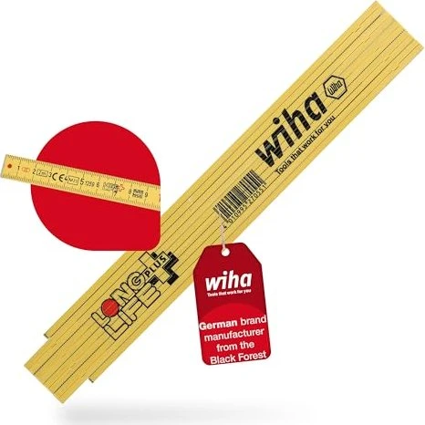 Wiha Longlife Plus Gliedermaßstab 2m gelb