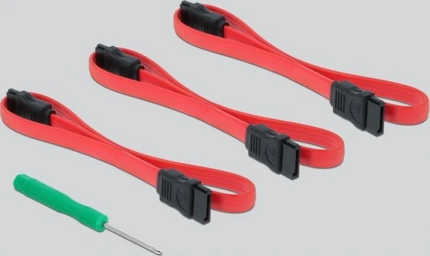 DeLOCK 3x SATA, 2x M.2 SATA, PCIe 3.0 x4